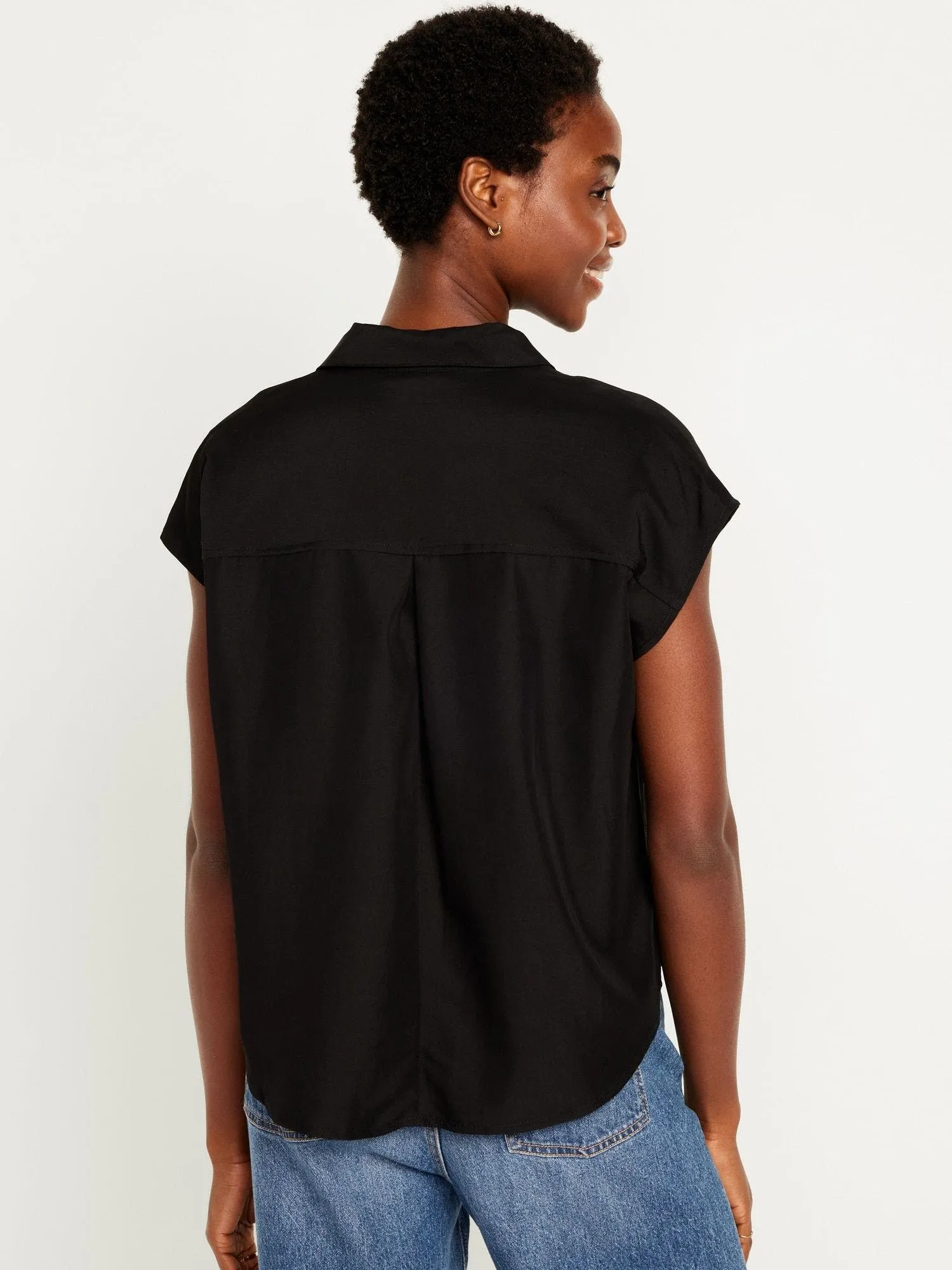 OLD NAVY Blusa Utility Old Navy Mujer