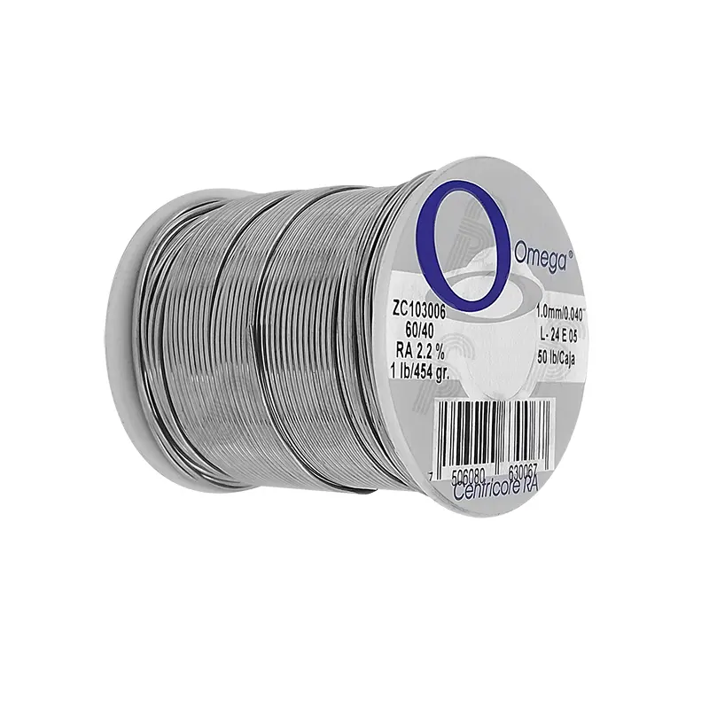 Soldadura para Electronica 60/40 Omega ZC103006 1MM 454 GR