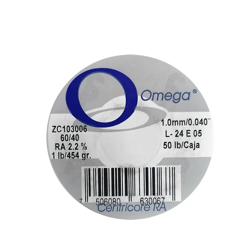 Soldadura para Electronica 60/40 Omega ZC103006 1MM 454 GR
